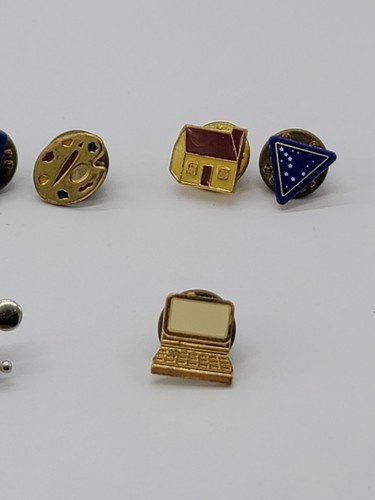 14pc Vintage Boy Scouts Of America Pins Activities Sports Art Computer Astonomy - Picture 2 of 6