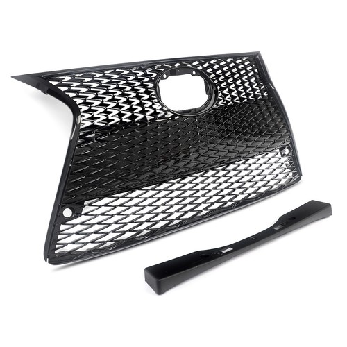 Parachoques delantero negro brillante para Lexus IS200t IS250 IS350 F Sport 2014-2016 - Imagen 8 de 18