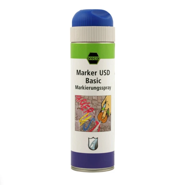 RECA Markierungsspray USD Basic Blau 500ml UpSideDown Baumarkierspray