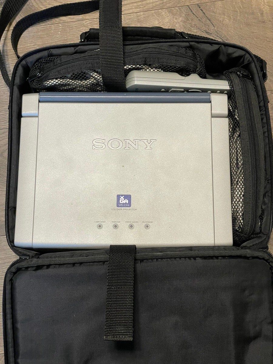 Sony 2001 XGA VPL-CX4 LCD Data Projector 1000 Lumen Complete w