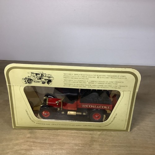 New & Boxed Matchbox Models of Yesteryear Y-13 Crossley Coal and Coke 1918. - Picture 3 of 8
