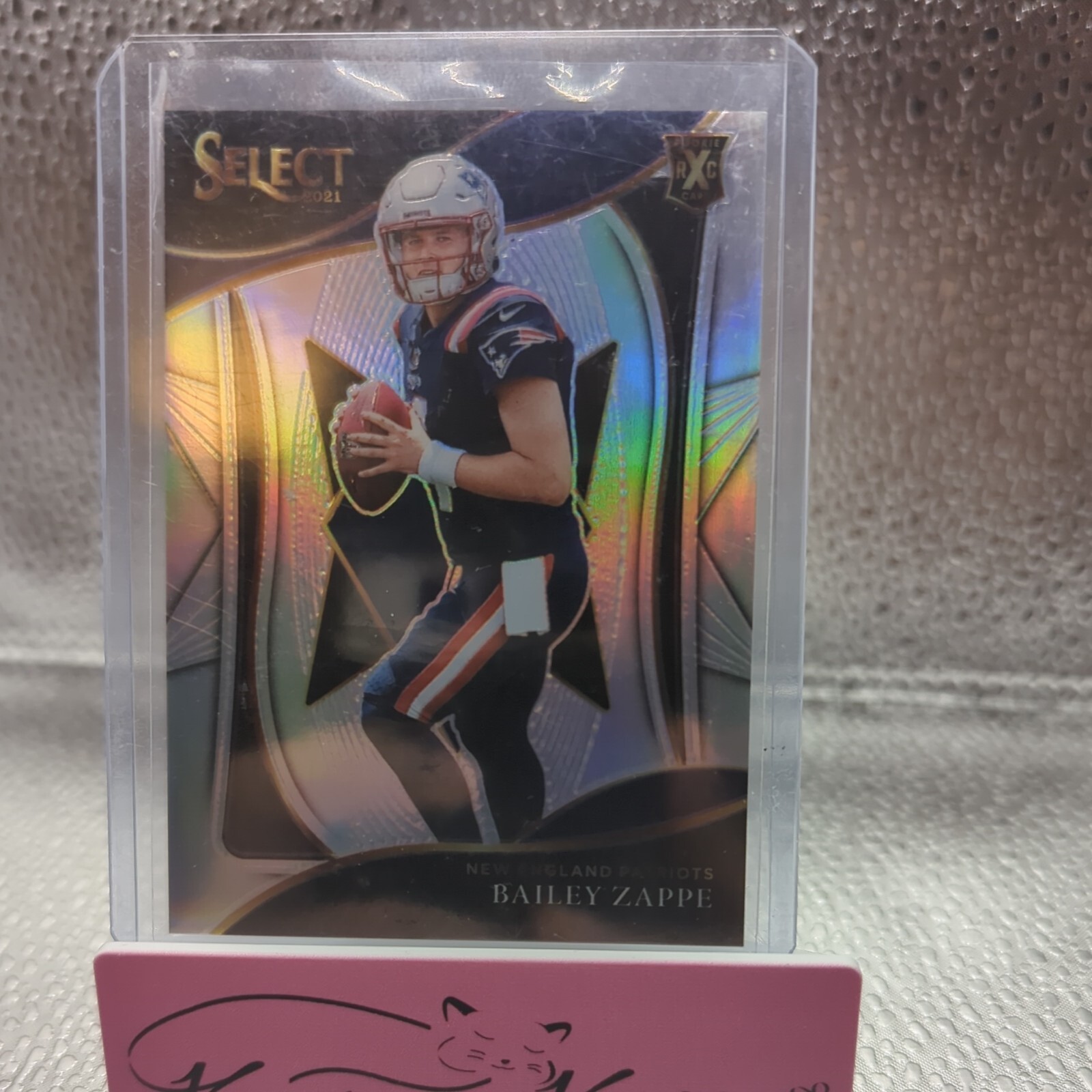 2021 Panini Select Silver Prizm #405 Bailey Zappe XRC Rookie RC