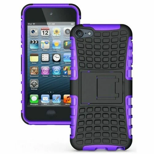 Funda rígida a prueba de golpes híbrida híbrida blindada para iPod Touch 5ta y 6ta y 7ma generación Foto 4 de 4