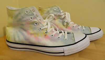 NEW Converse Chuck Taylor All Star Hi-Top Tie Dye Shoes Sneakers