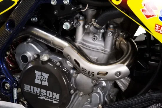 Tubo de escape Yosh RS-5 Signatur sistema completo AL Suzuki Quadracer 450 06-10 Foto 3 de 4