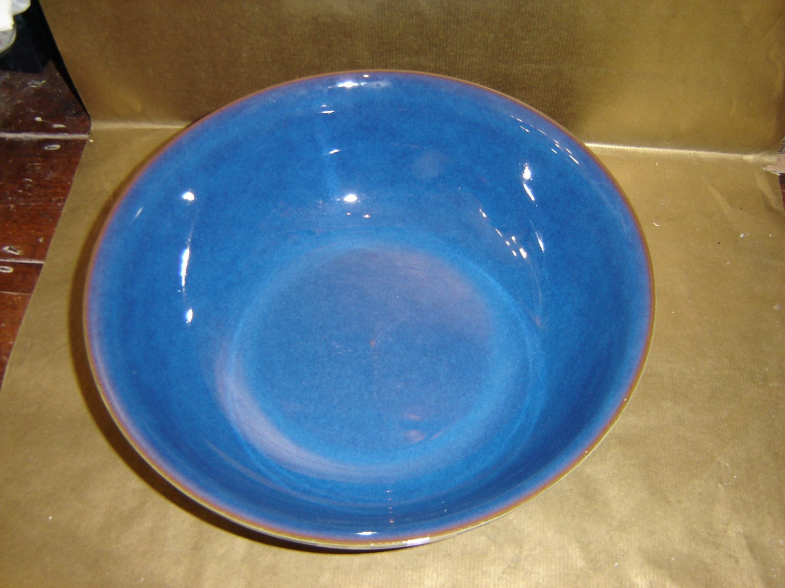 denby reflex large round serving / fruit / salad / pasta / mixing bowl