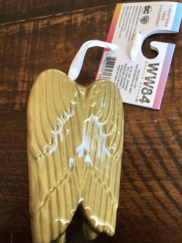 WW 84 WONDER WOMAN Golden Armor Decoupage Ornament by Hallmark - Picture 4 of 4