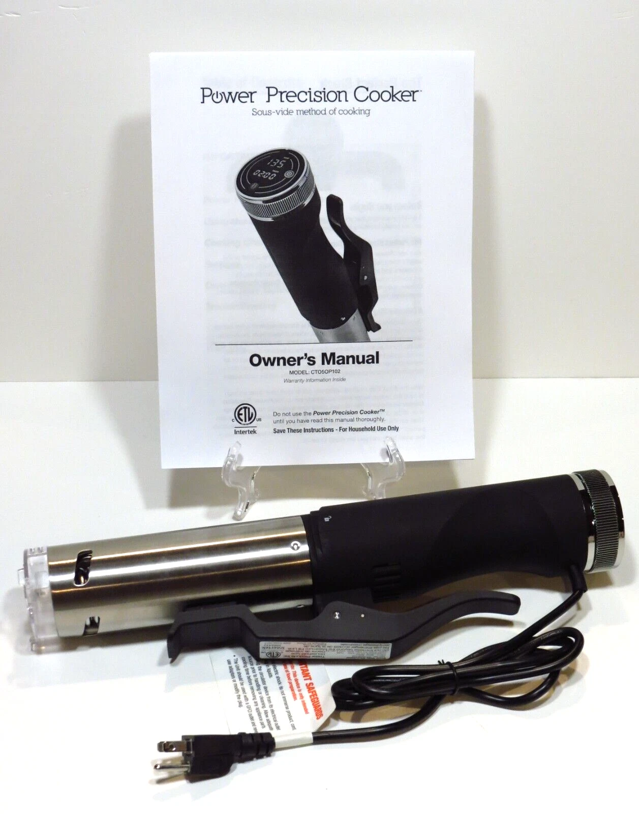 Sous Vide Circulator #CT050P102 Power Precision Cooker Water Bag Immersion Nice!
Opens in a new wind