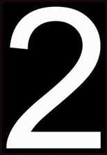 5.5in x 8in Address Number 2 Magnet