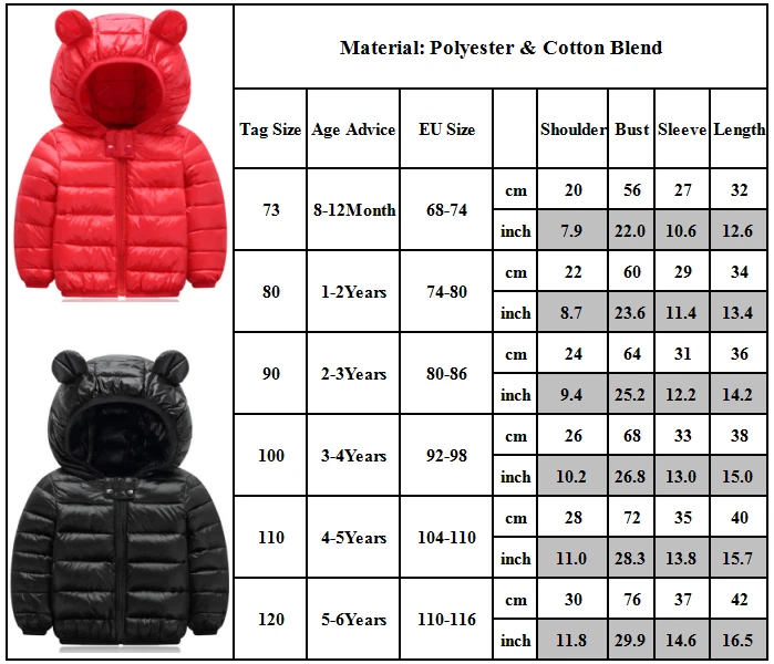 Kinder Mädchen Jungen Kleinkind Daunenjacke Steppjacke Kapuzenmantel Mäntel - Bild 2 von 4