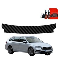 Grizzglass Bodyshield Carbon-Ladekantenschutzfolie FüR Skoda Octavia 4 Kombi (20