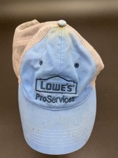 USED Blue/Gray Lowe  s ProServices Breathable Strap-Back Cap