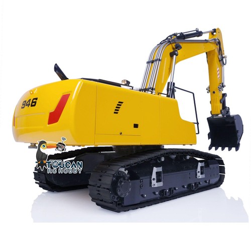 1/14 Assembled RC Hydraulic Excavator Model 946 Metal Bucket Ripper Grab Light - Picture 12 of 24