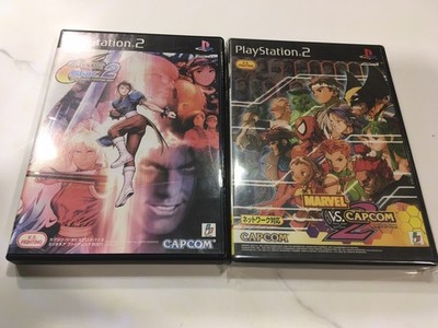 MARVEL VS. CAPCOM 2 CAPCOM VS. SNK 2 Sony Set of 2 Playstation 2 PS2
