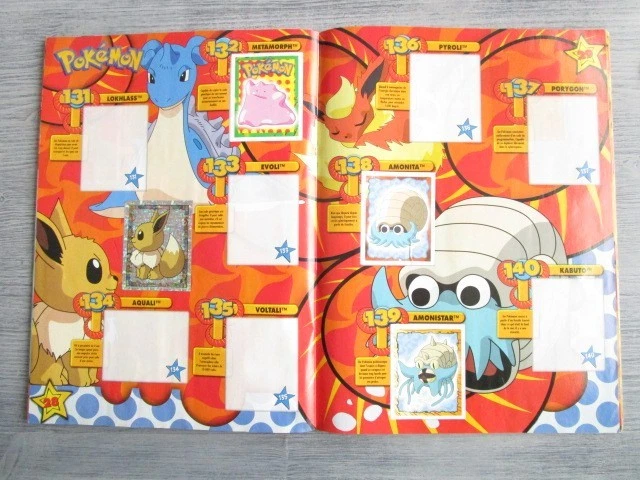 Nintendo - album autocollant Panini POKEMON 2000 - incomplet - Photo 3/3