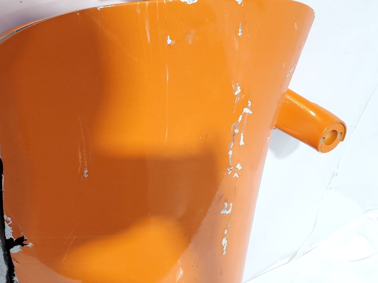 2005 Lotus Elise OEM Front Left Door Chrome Orange Badly Damaged Shell 