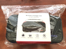 Étui de rangement de transport N-S pour original NS & NS OLED - Noir/Rouge (NEUF - scellé)