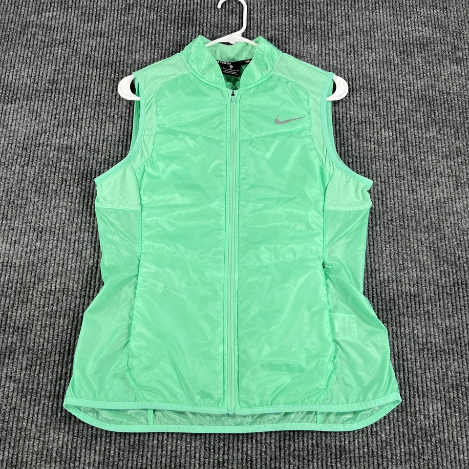 Nike Chaleco para Correr Mujer Medio Verde Ligero Reflectante 689256-387 Foto 3 de 4