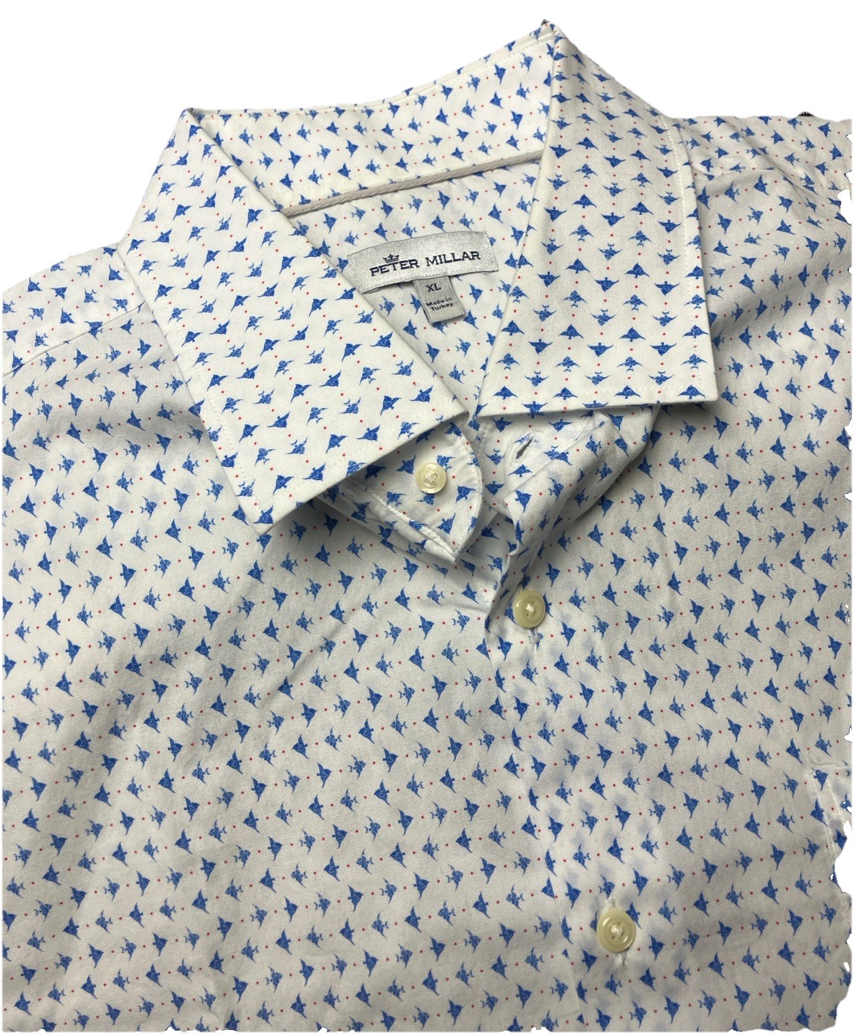 Peter Millar Classic Fit Performance Button Down … - image 1