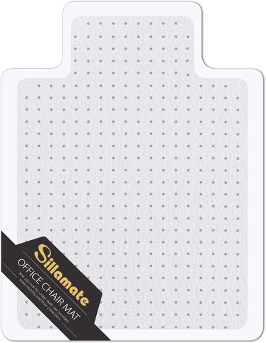 Eco-Friendly 36'' x 48'' Heavy Duty Office Chair Mat for Carpeted Floors - Picture 3 of 9