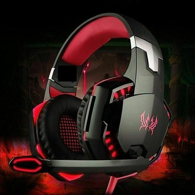 Gaming Headset for PS4, Xbox, PC, PS5 Noise Cancelling Over Ear Headphones + Mic