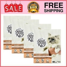 4 Box Special Kitty Clumping Clay Cat Litter, Unscented, 45 lbs Box