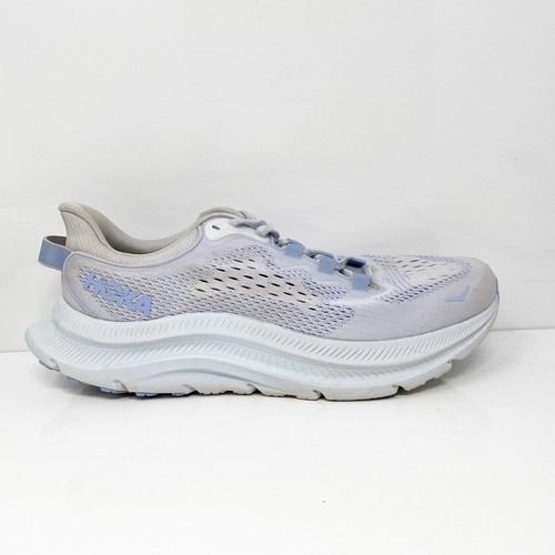 Hoka One One Womens Kawana 2 1147913 ERM Gray Running Shoes Sneakers Size 8.5 B