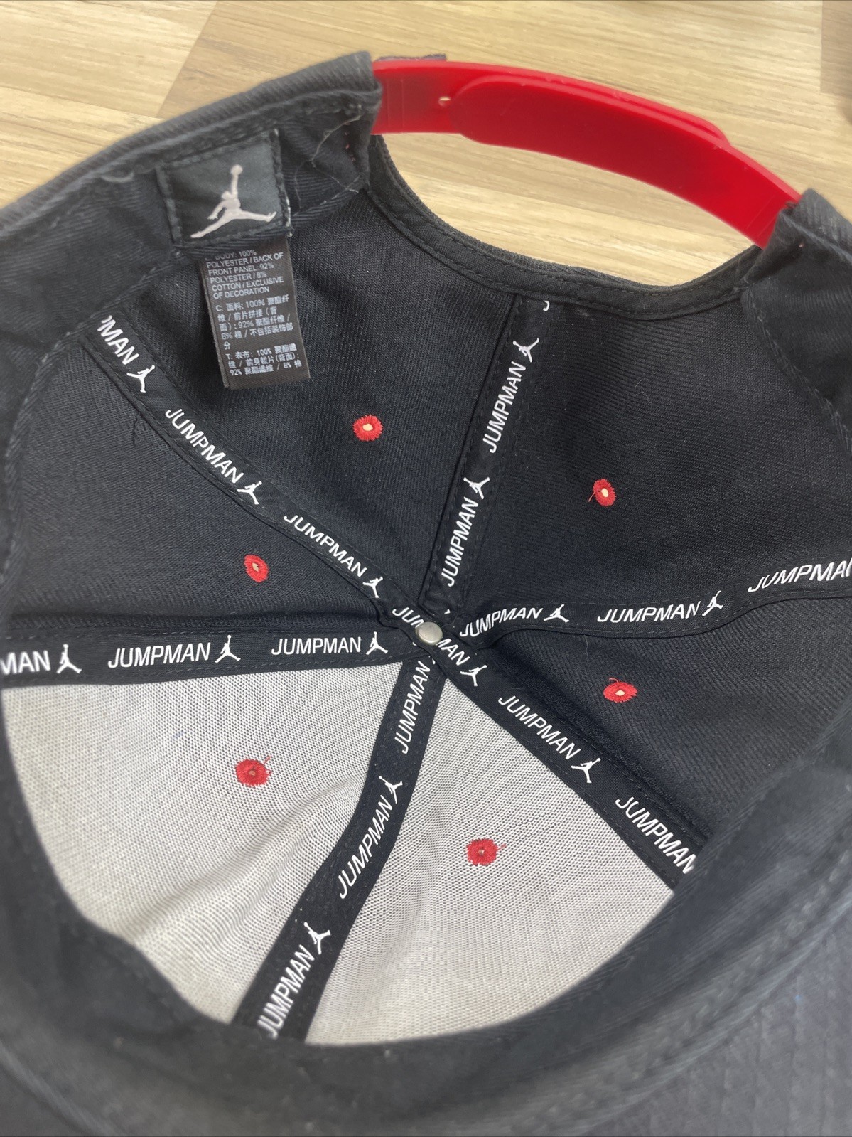 Air Jordan Hat Cap Purple Embroidered Jumpman Snapback Barcelona Bordeaux Retro thumbnail 8