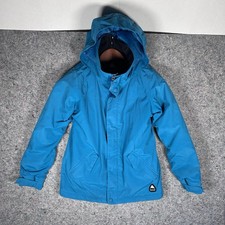 Burton Kids Thermacore Snowboard Ski Jacket Room To Grow Teal Size Large US 12