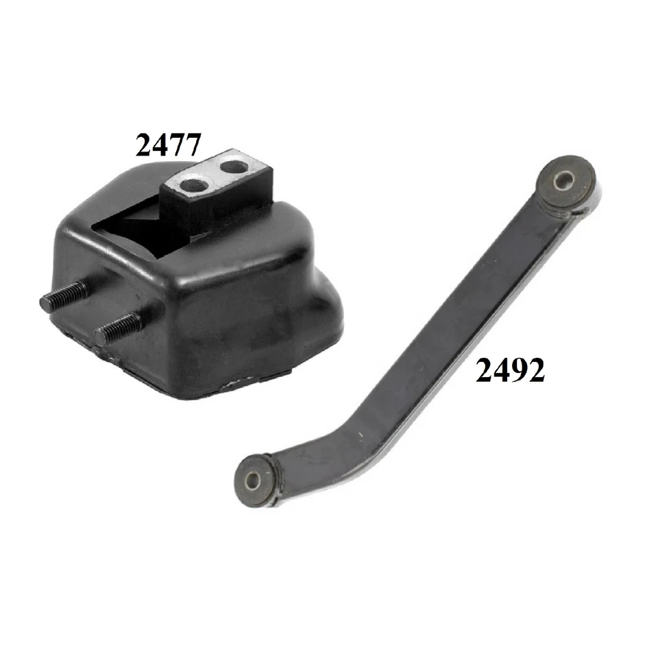 2 PCS REAR MOTOR MOUNT FIT 1982-1986 OLDSMOBILE FIRENZA 1.8L - Image 2 of 4