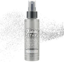 Glitter Spray, Body Face Hair Glitter Spray for Women, Sparkle Shimmer 100ML