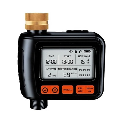 Automatic Water Timer for Garden Hose - Programmable Start Time and Duration