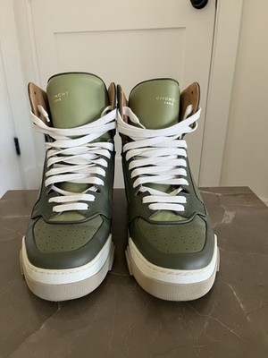 MENS GIVENCHY GREEN TYSON SNEAKERS SIZE 42 (US9) | eBay