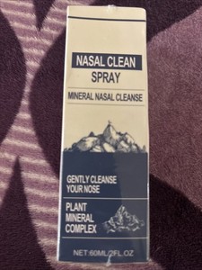 Triquetra Nasomin Nasal Iodine Spray Mineral Cleanse 2 oz Exp 12/28