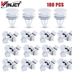 For GMC Chevrolet 100pcs Door Panel Retainer Clips Push Type Retainer Fastener