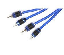 Stinger SI623 3 Ft 2-Channel 6000 Series RCA Audio Interconnect Cable