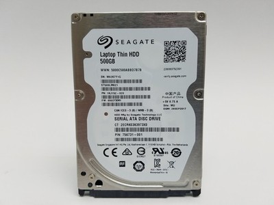 Seagate Thin HDD ST500LM021 500 GB 2.5'' SATA III Laptop Hard Drive