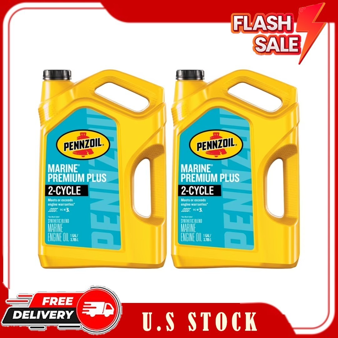 Marine Premium Plus 2-cycle Synthetic Blend Engine Oil, 1 Ga