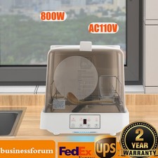 Countertop Dishwasher Electric Tabletop Dishes Automatic Dishwashing Machine