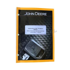 JOHN DEERE 790ELC EXCAVATOR OPERATION TEST SERVICE TECHNICAL MANUAL TM1506