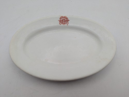 PUEBLO UNION DEPOT HOTEL 7" PLATTER COLORADO PIECE RARE D&RG SANTA FE C&S