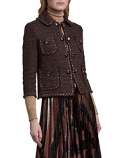 dolce gabbana dress women Boxy Tweed Jacket