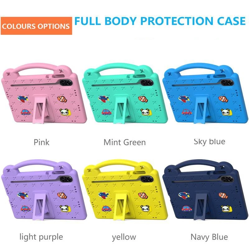 Kids Case Honor Pad X9 X8 Pro 11.5 Shockproof Heavy Duty Tablet EVA Stand Cover - Image 3 of 4