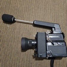 Canon 514XL-S Super 8 Film Camera 8mm W/Microphone BM 70 Canosound READ 