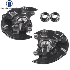Front Steering Knuckles & Wheel Hub Bearings for 2014-2018 Toyota Corolla Matrix
