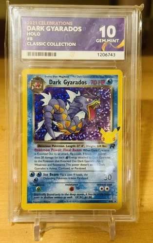 Dark Gyarados 8/82 Celebrations Classic Collection ACE 10