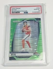 2024 Panini Prizm Bo Nix Neon Green Pulsar Rookie RC #309 PSA 10 Gem Mint