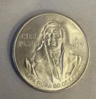 Photo of a 1979 Mexico 100 Pesos Silver from an eBay listing that sold on Jul 22, 2026