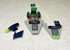 LEGO Space Police Galactic Chief Set 6813 Captain Magenta sp038 + Bonus Parts