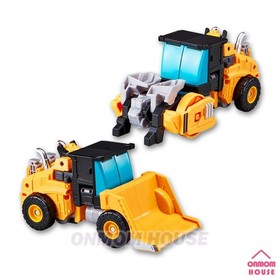 Tobot Heavy Metal 3-in-1 Combine Robot Heavy Equipment Korean Toy
